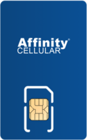 Affinity Cellular SIM card - Vertical Affinity Cellular SIM card - Vertical