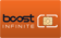 Boost Infinite horizontal SIM card