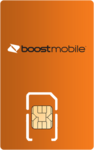 Boost Mobile SIM card - Vertical Boost Mobile SIM card - Vertical