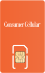 Consumer Cellular SIM card - Vertical