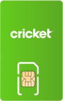 Cricket Wireless SIM card - Vertical