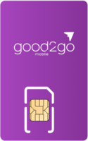 Good2Go Mobile SIM card - Vertical Good2Go Mobile SIM card - Vertical
