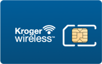 Kroger Wireless SIM card - Horizontal