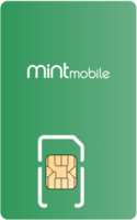 Mint Mobile SIM card vertical