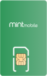Mint Mobile SIM card - Vertical