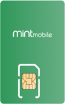 Mint Mobile SIM card - Vertical Mint Mobile SIM card - Vertical