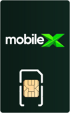MobileX SIM card vertical