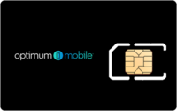 Optimum Mobile SIM card - Horizontal