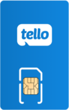 Image of cell phone with Tello