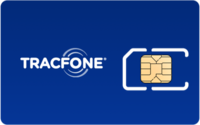 Tracfone SIM card - Horizontal