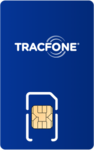 Tracfone SIM card - Vertical