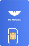 US Mobile SIM card - Vertical