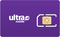 Ultra Mobile SIM card - Horizontal