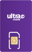 Ultra Mobile Sim Card - Vertical