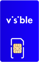 Visible SIM card - Vertical