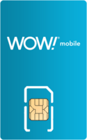 WOW! Mobile SIM card - Vertical