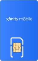 Xfinity Mobile SIM card - Vertical