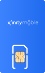 Xfinity Mobile SIM card - Vertical Xfinity Mobile SIM card - Vertical