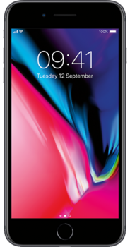 Apple iPhone 8 Plus front Apple iPhone 8 Plus back