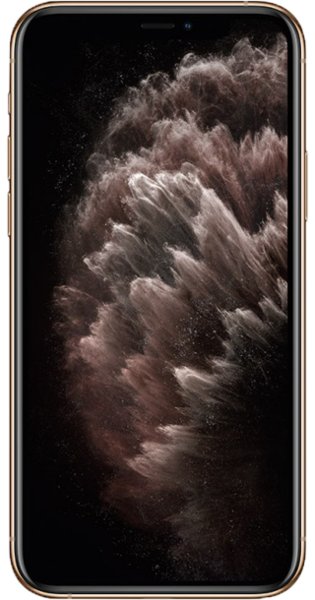 Apple iPhone 11 Pro front view Front. Apple iPhone 11 Pro