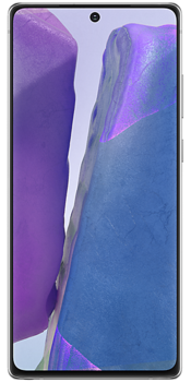 Samsung Galaxy Note20 front Samsung Galaxy Note20 front