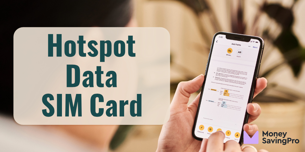 The Best Hotspot Data SIM Card from 6/mo MoneySavingPro