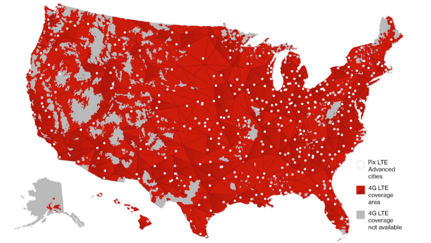 Verizon Coverage Map 2021 El Paso On Map