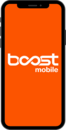 Boost Mobile logo on phone