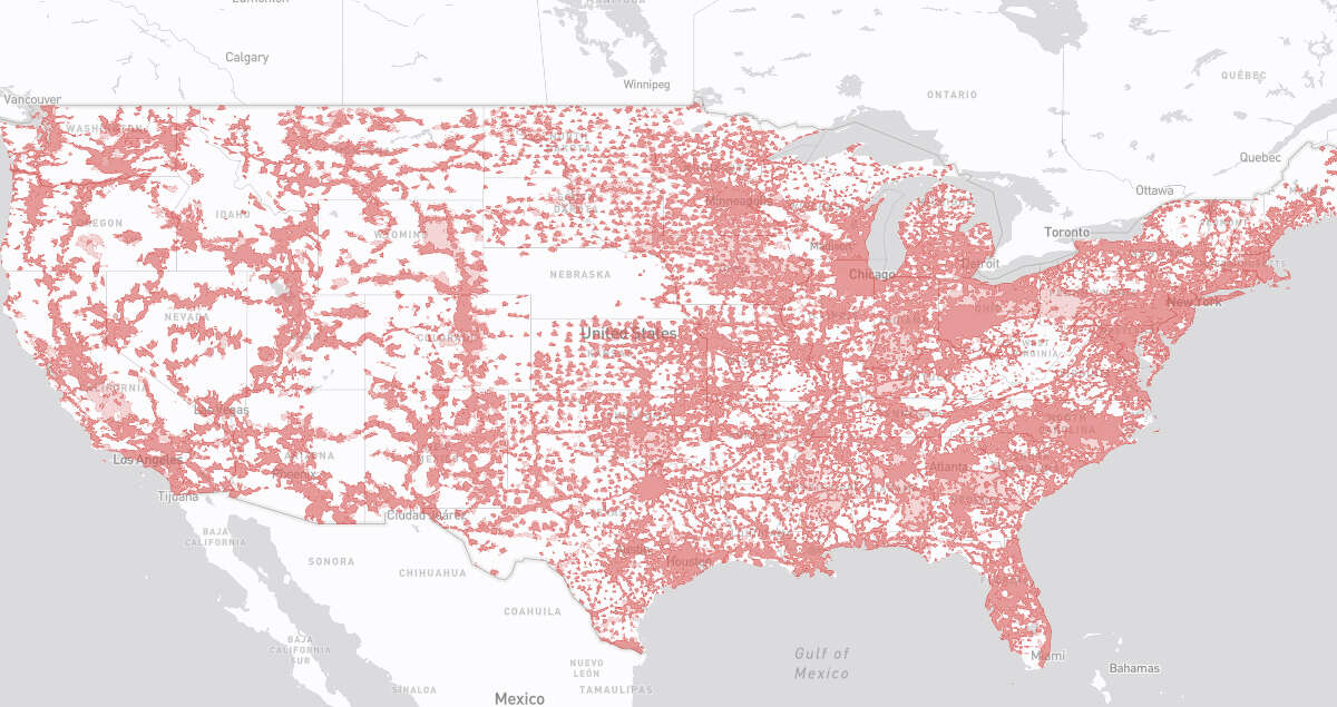 Gotalk Wireless coverage map