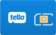 Tello horizontal SIM card