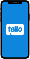 Image of cell phone with Tello