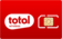 Total Wireless horizontal SIM card