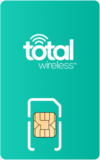 Image of cell phone with Total by Verizon