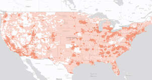 Twigby coverage map