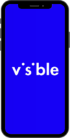 Image of cell phone with Visible logo