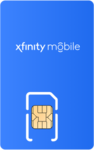 Image of cell phone with Xfinity Mobile