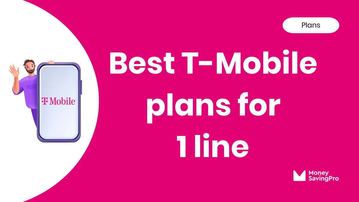 t mobile plans for one line for 1 line