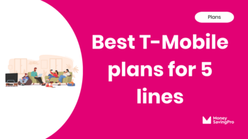 Best value T-Mobile plans for 5 lines in 2024