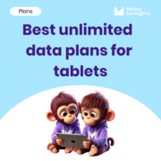 Unlimited tablet data on Verizon and T-Mobile towers: carriers charge $50–$80/mo