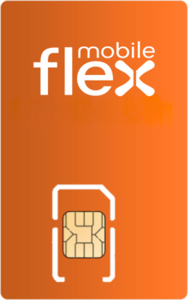 Flex Mobile Sim Card - Vertical Flex Mobile Sim Card - Vertical