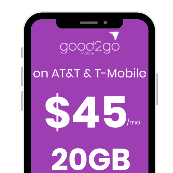 Good2Go Mobile 20GB Plan MoneySavingPro