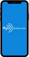 Image of cell phone with H2O Wireless Image of cell phone with H2O Wireless