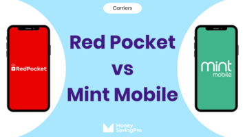 Red Pocket vs Mint Mobile: both on T-Mobile towers — from $10/mo vs $15/mo