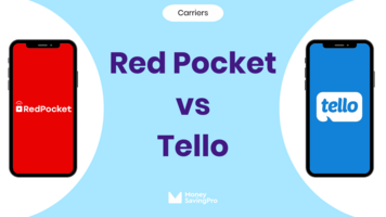 Red Pocket vs Tello: both on T-Mobile towers — from $10/mo vs $10/mo