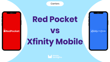 Red Pocket vs Xfinity Mobile: Choice of coverage or bundle savings?