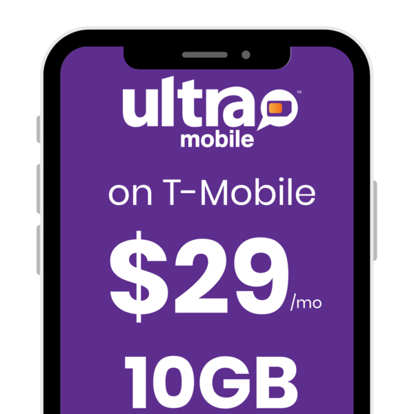 Ultra Mobile 10GB Data Only MoneySavingPro