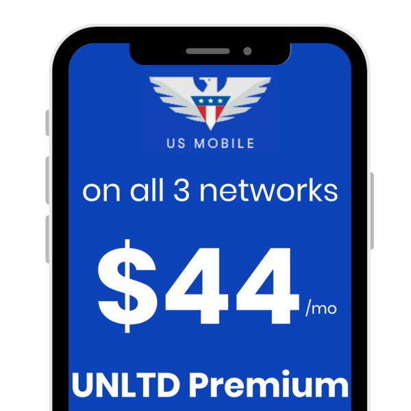 US Mobile Unlimited Premium Data Only