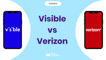 Visible vs Verizon: both on Verizon towers — from $25/mo vs $25/mo Visible vs Verizon: both on Verizon towers — from $25/mo vs $25/mo